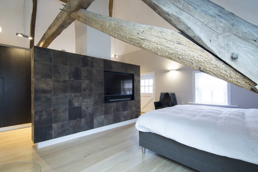 interieur slaapkamer Woonhuis Berghem
