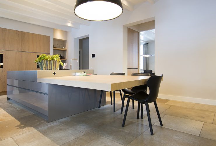 interieur keukeneiland Woonhuis Berghem